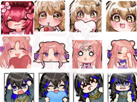 EMOTES $8